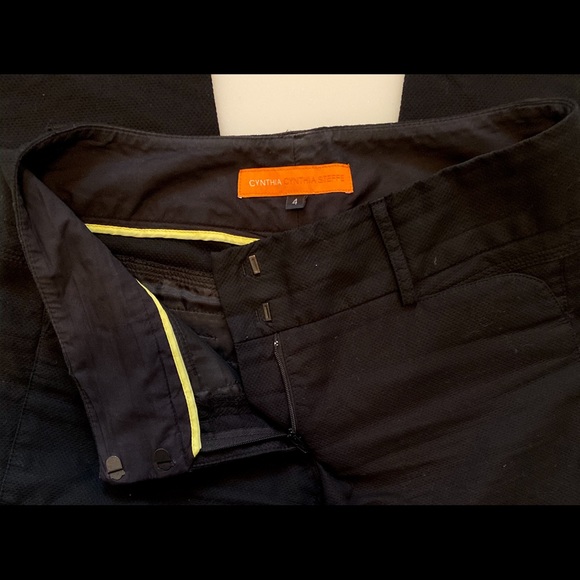 Cynthia Steffe black crop pants - Picture 4 of 5